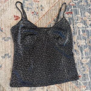 Wild Fable cheeta print sparkly top